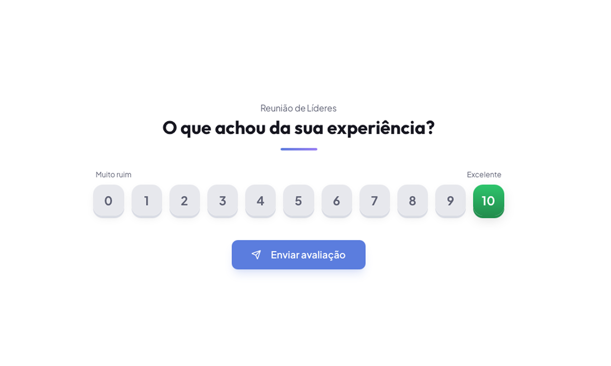 Formulário embed